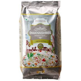 PATANJALI DHANASHREE BASMATI FULL GRAIN RICE 1 KG
